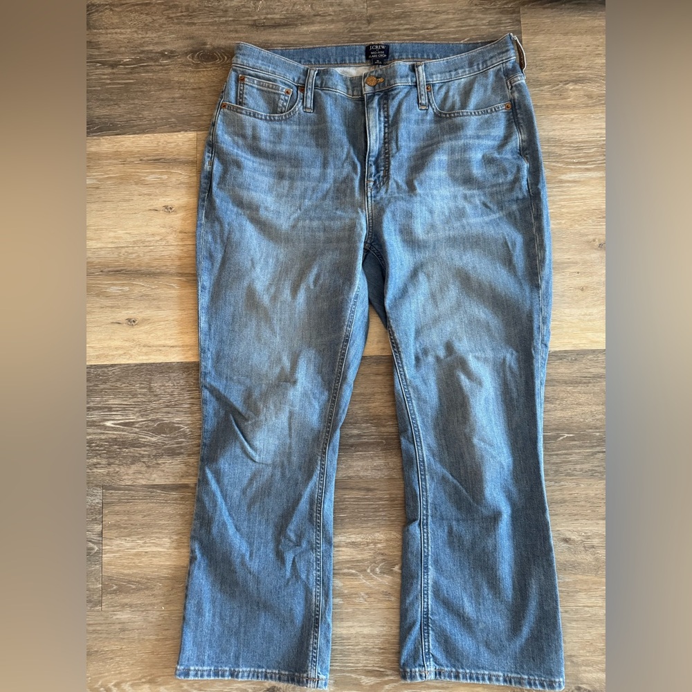 J. Crew Women's Mid-Raise Flare Jeans